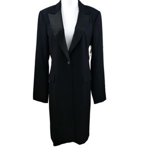 Theory Long Coat in Super EUC